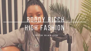 Roddy Ricch - High Fashion (cover)
