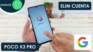 Eliminar Cuenta de Google Xiaomi Poco X3 Pro | Android 12