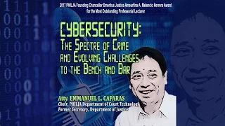 PHILJA Lecture - Cybersecurity