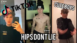 shakira - hips dont lie | cute tiktok boys compilation