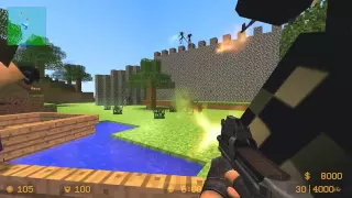 Counter Strike Source Zombie Escape Minecraft Adventure Map   10Youtube com