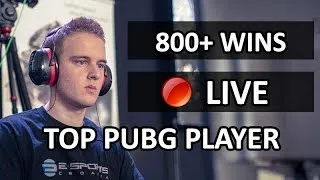 Day 194 | 🔴 PUBG 800+ Wins | !giveaway