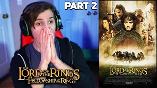 The Lord of the Rings: The Fellowship of the Ring (2001) Movie REACTION!!! (Part 2)