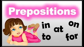 Learn English - Prepositions (English Grammar) || In, On, At