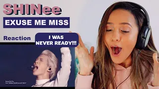SHINee Excuse Me Miss LIVE | REACTION!!