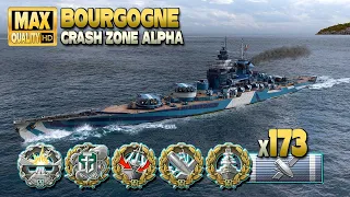 Battleship Bourgogne: "I just want to win pls stop dying" - World of Warships