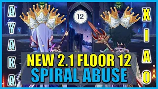 NEW 2.1 Spiral Abyss Floor 12 Reset | Genshin Impact