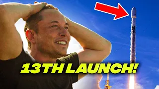 Space X LAUNCHED And LANDED A FALCON 9 Rocket On Record Tying 13th Mission | Elon Musk Space X 2022