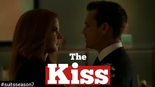 Donna Kisses Harvey!! | Suits s07 ep10.