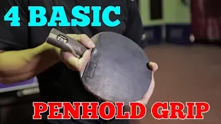 4 BASIC PENHOLD GRIP | MLFM Table Tennis Tutorial