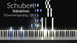 Ständchen (Serenade) - Franz Schubert [Piano Tutorial] // Franz Liszt