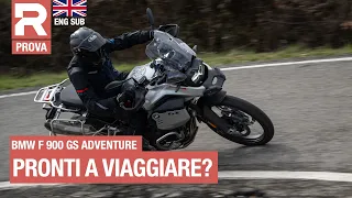 BMW F 900 GS Adventure 2024 the road test of the new BMW twin-cylinder enduro