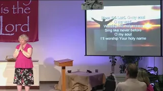 05.26.2024 - FCOB Deaf Fellowship Worship Service Live Stream (ASL)