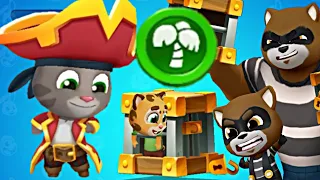 Talking Tom Splash Force Pirate Tom vs Raccoon Boss FIGHT GAMEPLAY