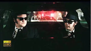 The Blues Brothers (1980) - Sam and Dave / Getting Pulled Over Scene. Enhanced 1080p