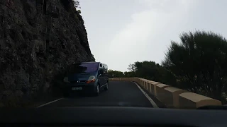 Дорога в деревню Маска, Тенерифе. The road to village La Masca, Tenerife