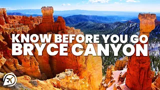 THINGS TO KNOW BEFORE YOU GO TO BRYCE CANYON NATIONAL PARK