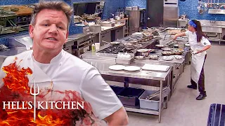 Race Against Time: One Chef Cooks for All in Hell's Kitchen!