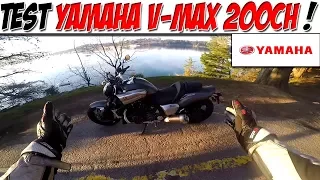 #MotoVlog 69 : TEST YAMAHA V-MAX 200CH / UNE MOTO D'HOMME !