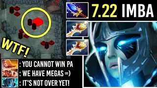 EPIC Sh*t 2x Divine Rapier PA vs Megacreeps Most Craziest Game Comeback IMBA Scepter 7.22 WTF Dota 2