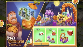 Greg's Halloween Calendar | Hay Day Level 167 🎃