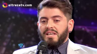 Diego Maradona Jr. hizo llorar de emoción a Marcelo Tinelli