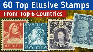 Most Expensive Stamps From Top 6 Countries | Rare & Choice Postage Stamps Quick Review