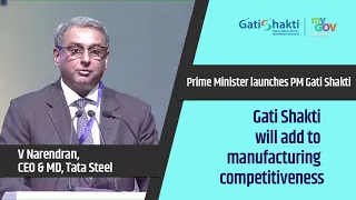 "Creating Large Job Opportunity" - T. V. Narendran, CEO and MD, Tata Steel