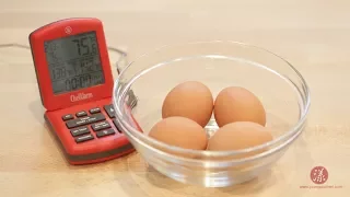 如何给生鸡蛋消毒 How to Pasteurize Raw Eggs  |【漾漾美味】第32集