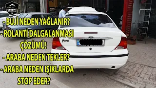 BUJİ YAĞLANMASI | ROLANTİ DALGALANMASI VE STOP ETME | TEKLEME  Sorunları Çözümü (Ford Focus)