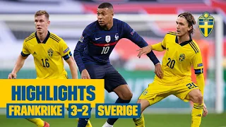 Highlights: Frankrike - Sverige 4-2 | Nations League | Tung förlust i Nations League