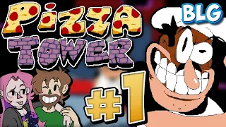 Lets Play Pizza Tower (BLIND) - Part 1 - Fever Dream of Toppings