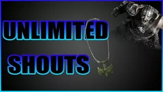 Skyrim: How To Get Unlimited Shouts