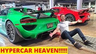 I FOUND A $20 MILLION DOLLAR SUPERCAR GARAGE !!!!