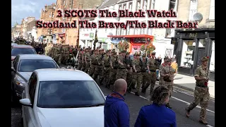 3 SCOTS - The Black Watch - Scotland The Brave & The Black Bear