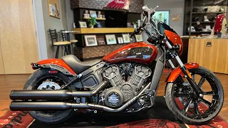 2023 Indian Scout Rogue Icon Copper Metallic