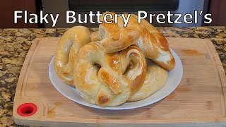 Flaky Buttery Pretzels  -Michael Cooks