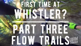 First Time At Whistler Bike Park // PART 3 Blue Flow/Jump Trails