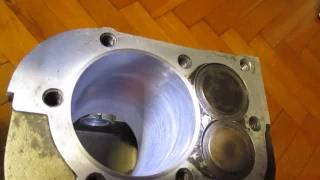 Ремонт двигателя мотоблока briggs&stratton №2 (гильзовка)