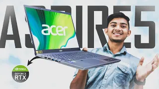 Acer Aspire 5 i5 12th Gen RTX2050 unboxing & First impressions - Best Gaming Laptop in 55K 🔥🔥