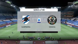 FIFA 22 | Sampdoria vs Venezia - Serie A Tim | Gameplay