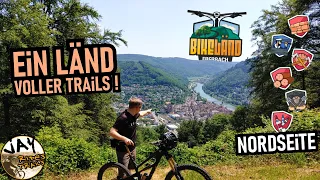 BIKELÄND EBERBACH Neu & legal: 12 Singletrails! / TEIL 2 NORD: alle Strecken komplett / Odenwald MTB