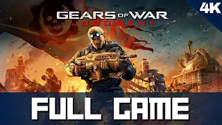 GEARS OF WAR JUDGMENT Full Gameplay Walkthrough (4K 60FPS) No Commentary