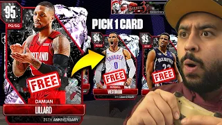 New Free Pink Diamond Lillard for Everyone and Guaranteed Free Diamond Option Pack NBA 2K24 MyTeam