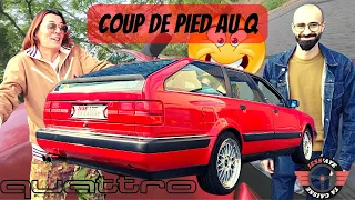 COUP DE PIED AU Q EN AUDI 200 QUATTRO TURBO !