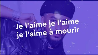 SLIMANE - Je L'aime À Mourir (Paroles Lyrics Video)