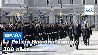 Los Reyes celebran los 200 años de la Policía Nacional con un acto en Madrid