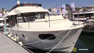 2022 Beneteau Swift Trawler 41 Tour - Walkaround Tour - 2021 Cannes Yachting Festival