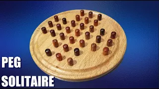 Peg Solitaire, Make it and Play it!!