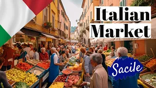 Life in RURAL North Italy (market day) 🇮🇹